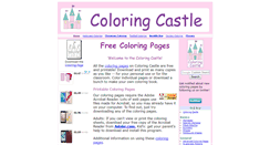 Desktop Screenshot of coloringcastle.com